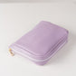 Handmade Leather Jewelry Organizer - Pastel Purple