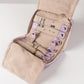 Handmade Leather Jewelry Organizer - Pastel Purple